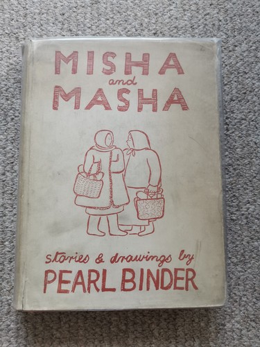 Misha and masha pearl binder - misha,