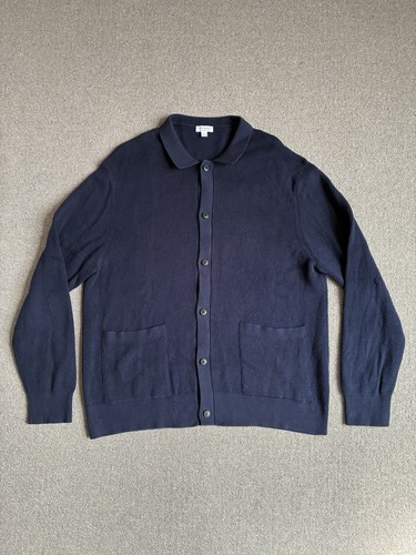 Sunspel ribbed collared cotton - ribbed,