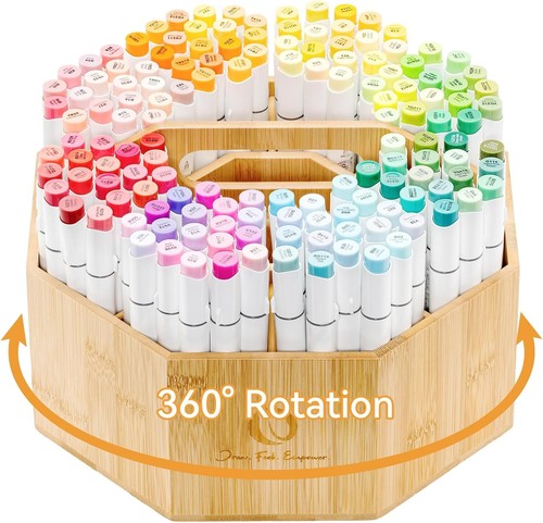 Ohuhu marker organizer 360 - organizer,, 360°