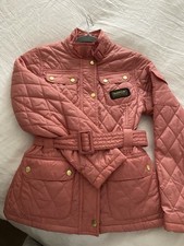 Children Barbour Jacket Pink L