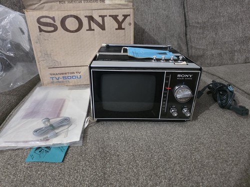 Vintage sony 500u solid - tv-500u,