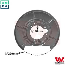 SPLASH GUARD BRAKE DISC