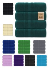 4x Jumbo Bath Sheets 500 GSM 100% Cotton Soft Luxury Large Bathroom Towels