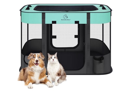 Foldable dog pen - foldable,