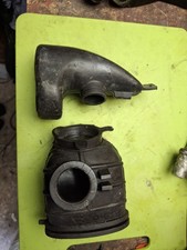 Yamaha Dt 125 Air Intake Boot And Boost Bottle Carb Intake Airbox Rubber Boost 