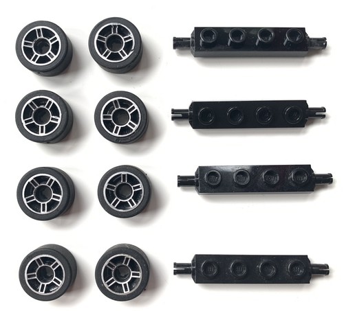 Lego wheels tyres axles - wheels,