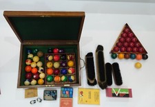 Vintage snooker, billiards and