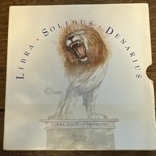 Royal Mint | 1989 - Libra Solidus Denarius 8 Coin Predecimal Specimen Set
