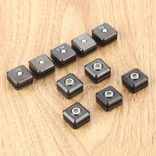 Black alloy golf weight screw - black,