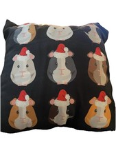 Guinea Pig Christmas Pillow
