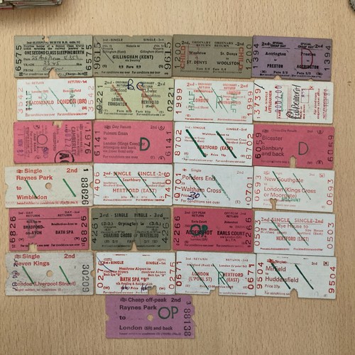 Railway tickets - 25., x.