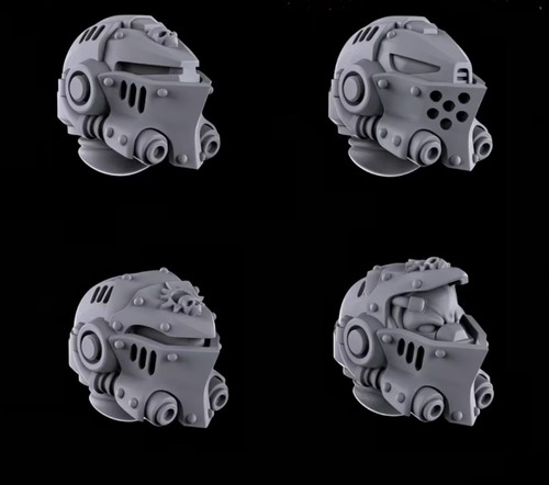 Custom helmets for warhammer - custom,