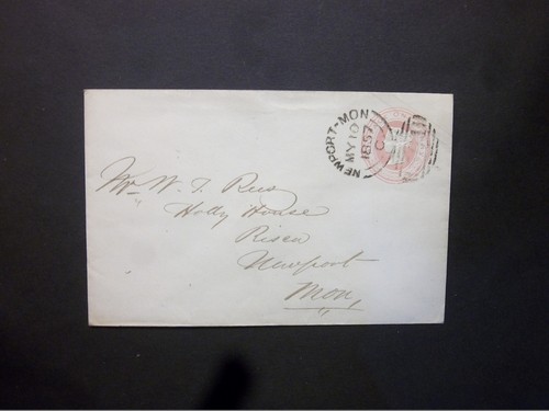 Stationery 1857 1d - gb, qv