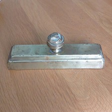 Vintage Brass  Fire Poker Rest