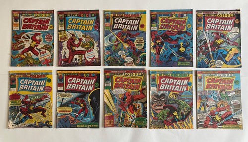 Captain britain 1976 marvel - britain,