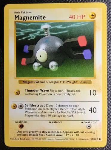 Magnemite shadowless pokemon - magnemite,