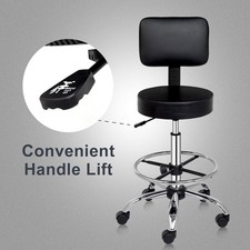 Salon Stool PU Leather 150kg