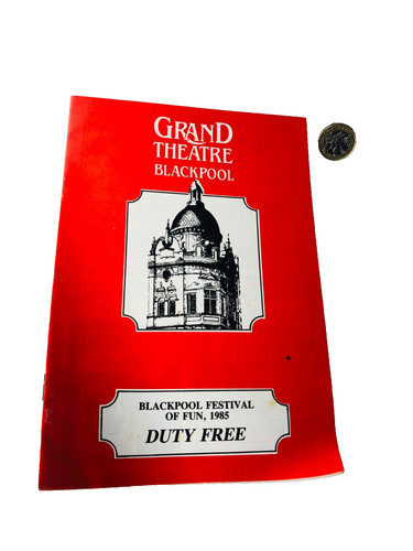 Theatre programme 1985 - theatre,