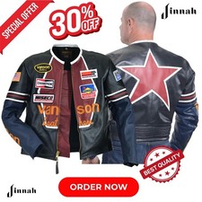 Vanson Leathers Men’s Black