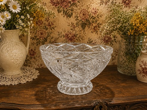 Vintage heavy waterford cut - heavy,