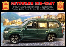 DARK GREEN TOYOTA LANDCRUISER J100 1998-2007 LOVELY DIECAST 1:68 SCALE MODEL CAR