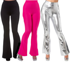 Ladies 1970s Flared Trosuers
