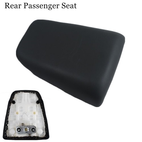 Black rear pillion - black,