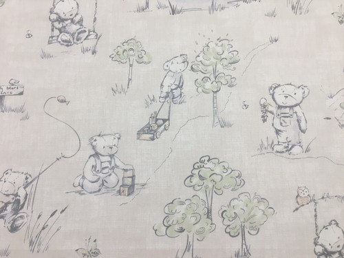 Cotton fabric teddy - teddy's, picnic