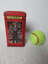 Classic red telephone box - red,