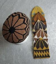 Mens Quality Islamic Skull Cap Muslim Prayer Hat Kufi Topi Knitted Headwear