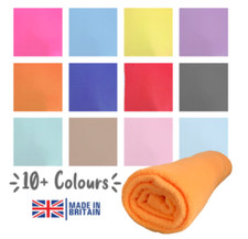 Fleece Throw Blanket Warm Snuggle Sofa Bed Travel Quality Cosy Winter 73 x 73cm