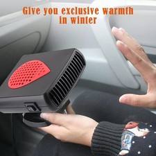 Portable 12V 150W Car Defogger Defroster - UK Plug Windscreen Heater Tool