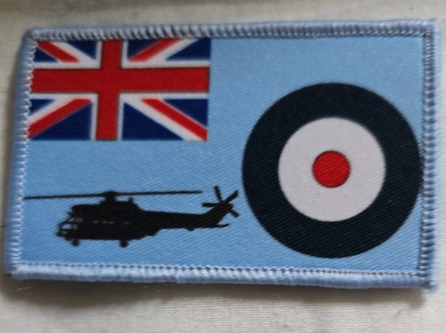 Raf puma helicopter flag - helicopter,