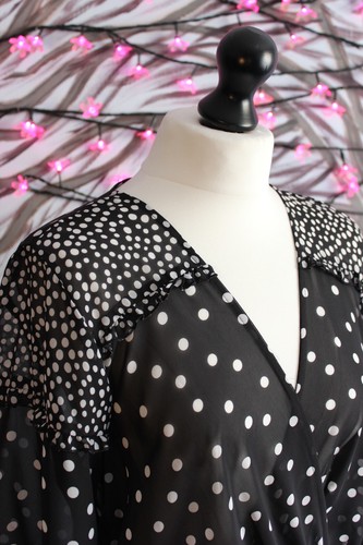 Polka dot tiered rara - polka,