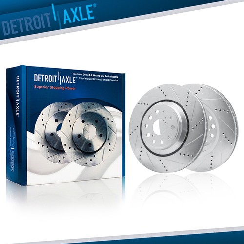 Front drilled disc brake - front,