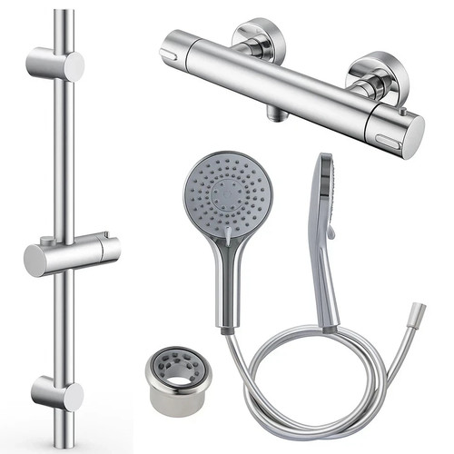 Gem thermostatic shower mixer - thermostatic,