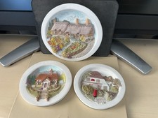 3 x Penthouse Pavement handcrafted Wall Plaques - see desc, for details. VGC.