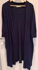 Wallis long cardigan, navy