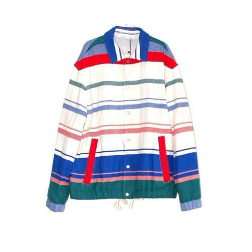 Zara cotton striped jacket - zara,