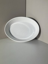 White Oval Porcelain Serving/