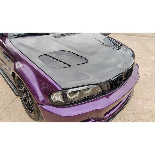 Real carbon fiber - carbon, hood