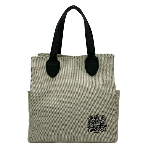 Aquascutum cream black canvas - aquascutum,