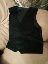 Boys Dark Blue Waistcoat Age