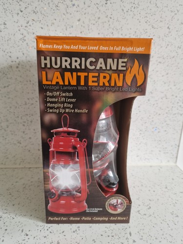 Led hurricane lamp - lamp, vintage