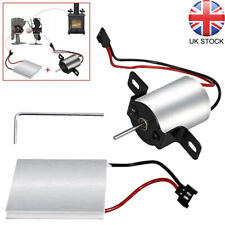 Wood Log Heated Fireplace