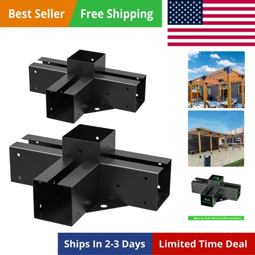 Pergola brackets way - brackets, 4-way