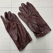 BROWN OFFICERS GLOVES - Size