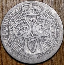 1899 Queen Victoria Veiled