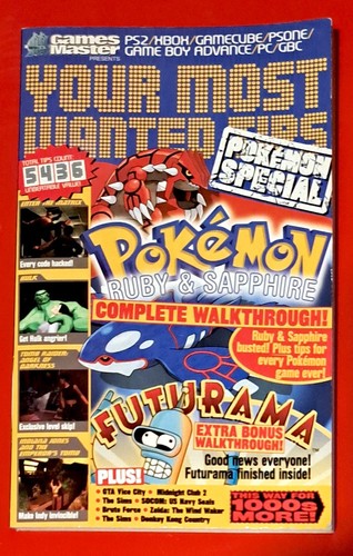 Gamesmaster your most wanted - gamesmaster,