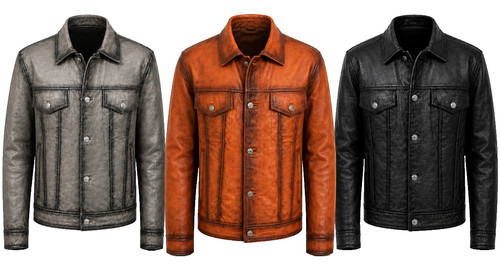 Men vintage leather - vintage,